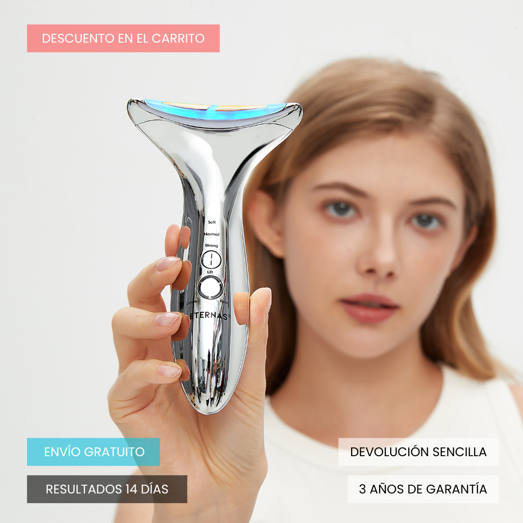 RF Lifting Oro 24K Facial y Cuello