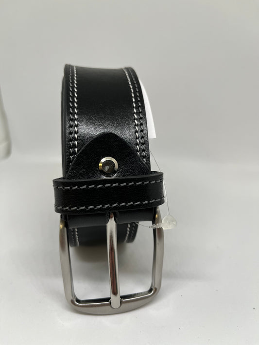 Cinturón 2 Cosidos Negro