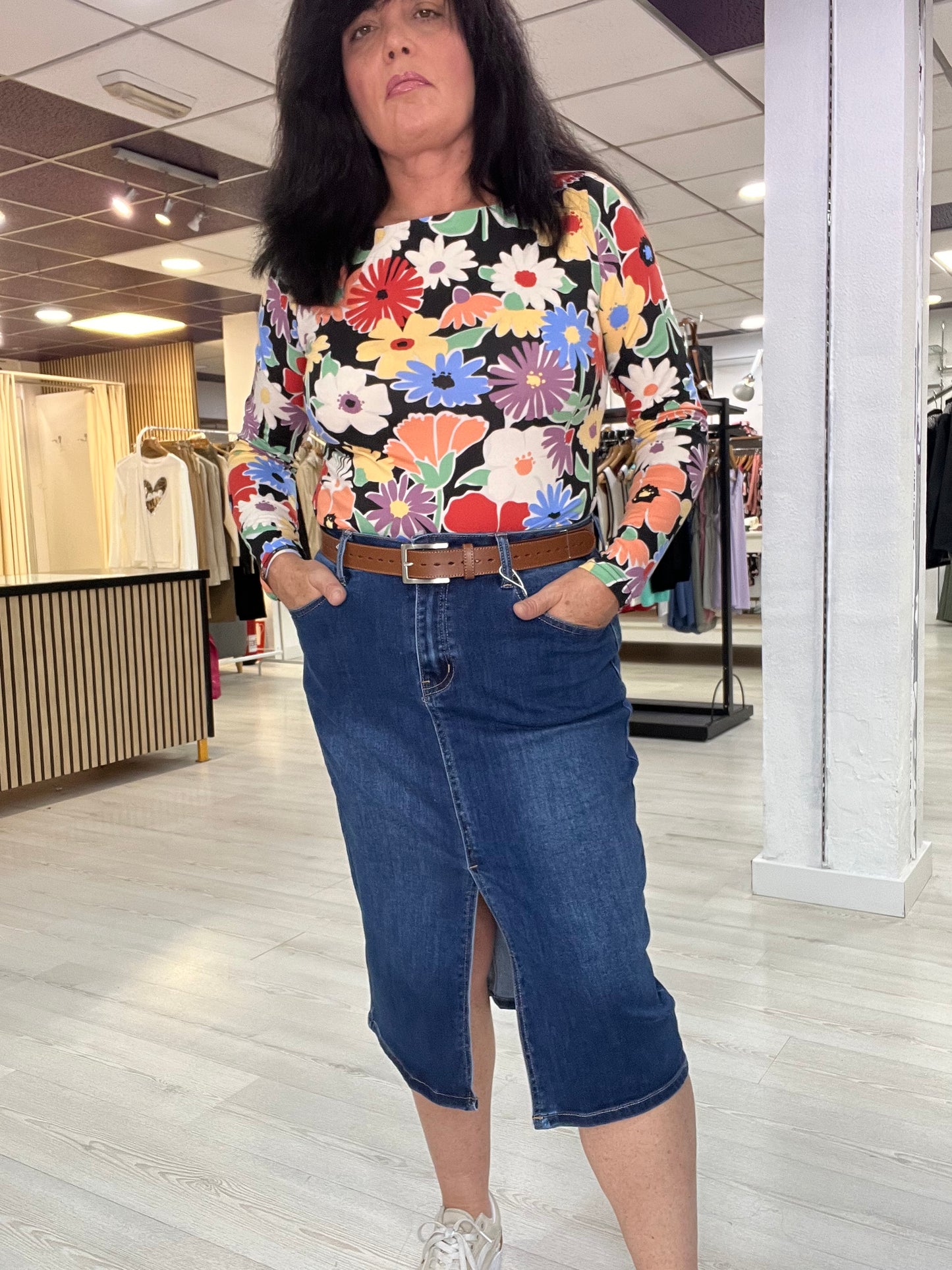 Falda vaquera Andalay