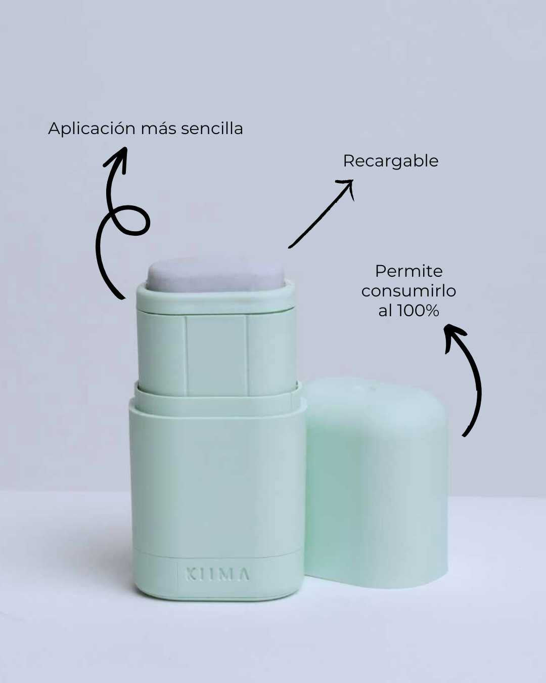 Aplicador + 3 Desodorantes Sólidos ECO