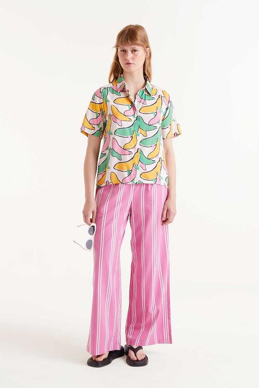 Camisa estampada Banana