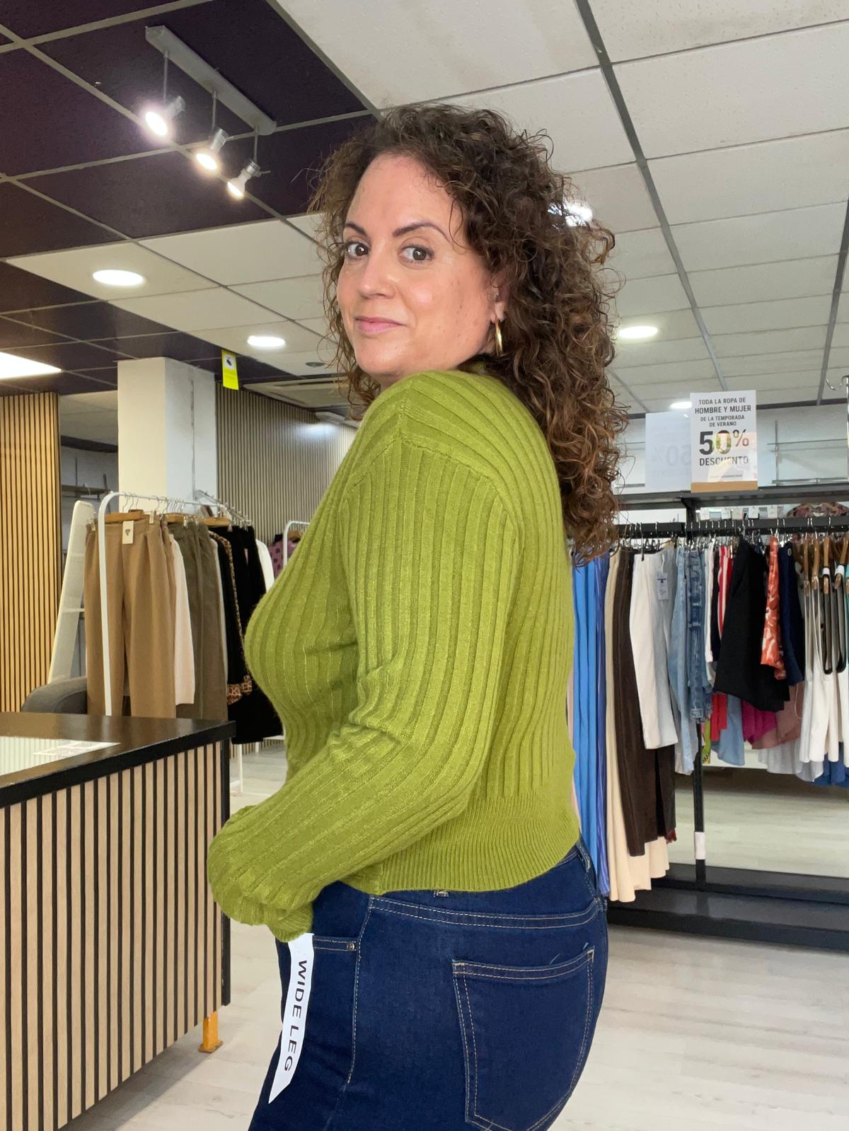 Jersey de nudo verde Mariona