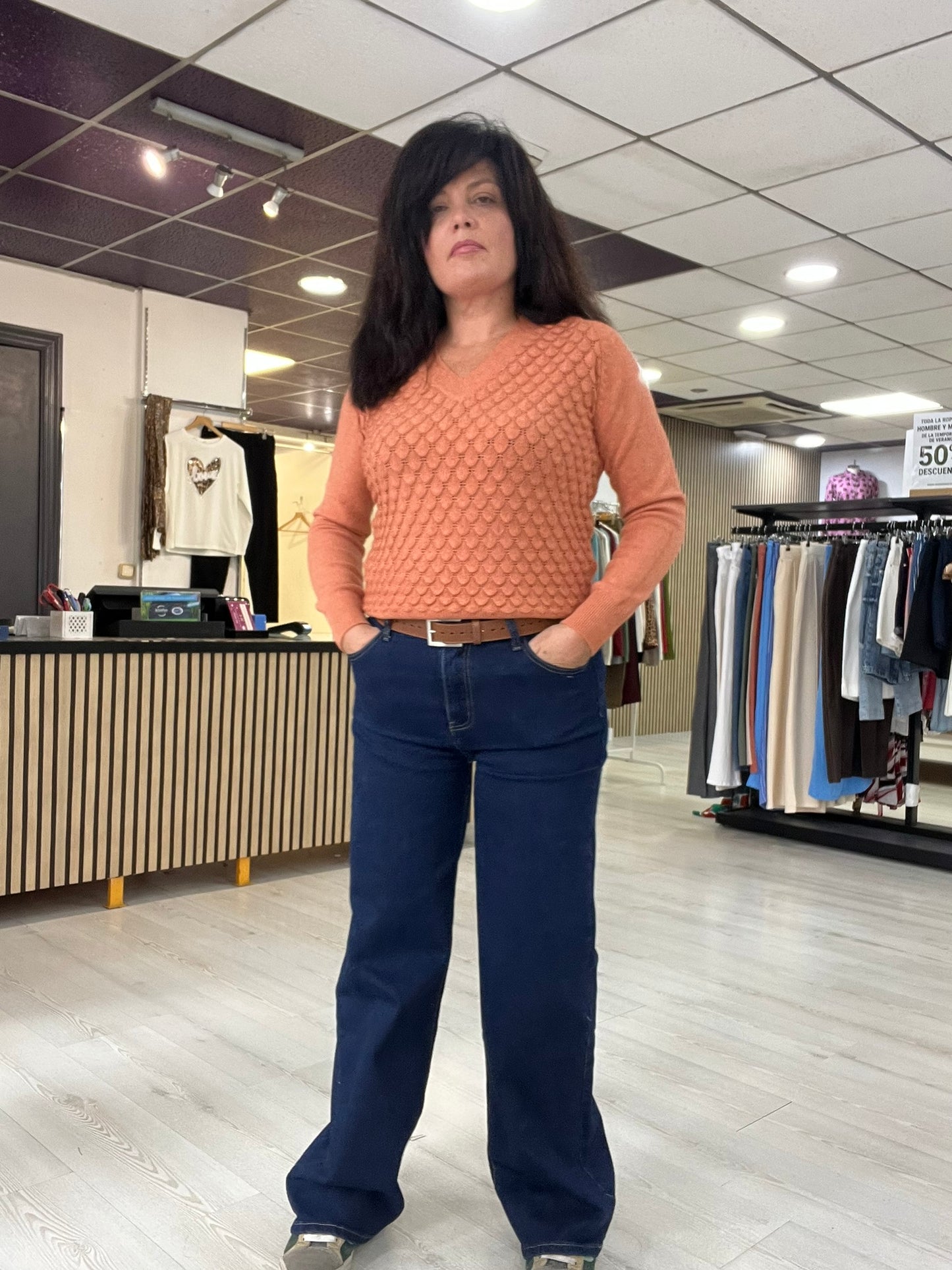 Vaquero tiro medio alto Antonela.