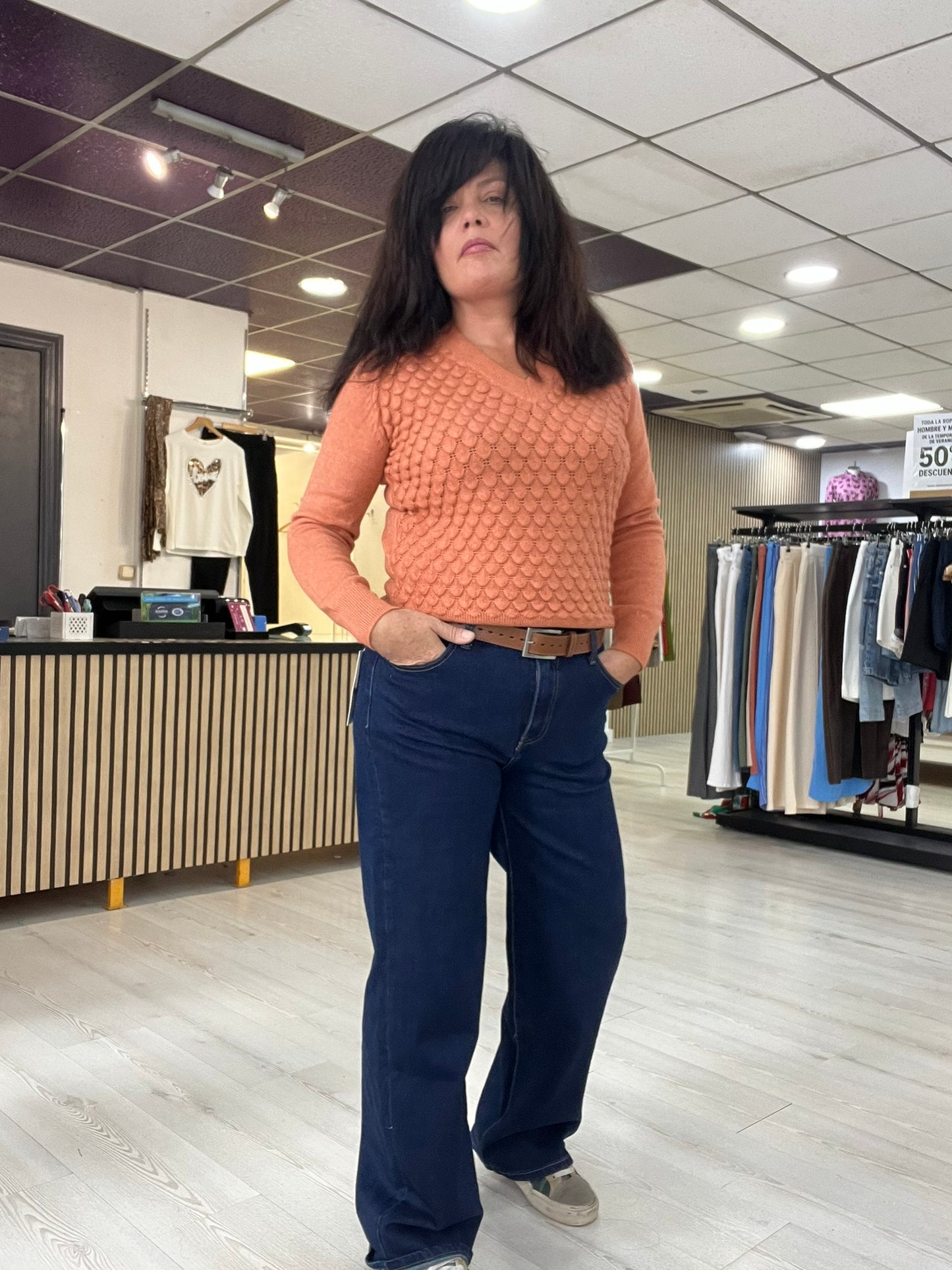 Vaquero tiro medio alto Antonela.