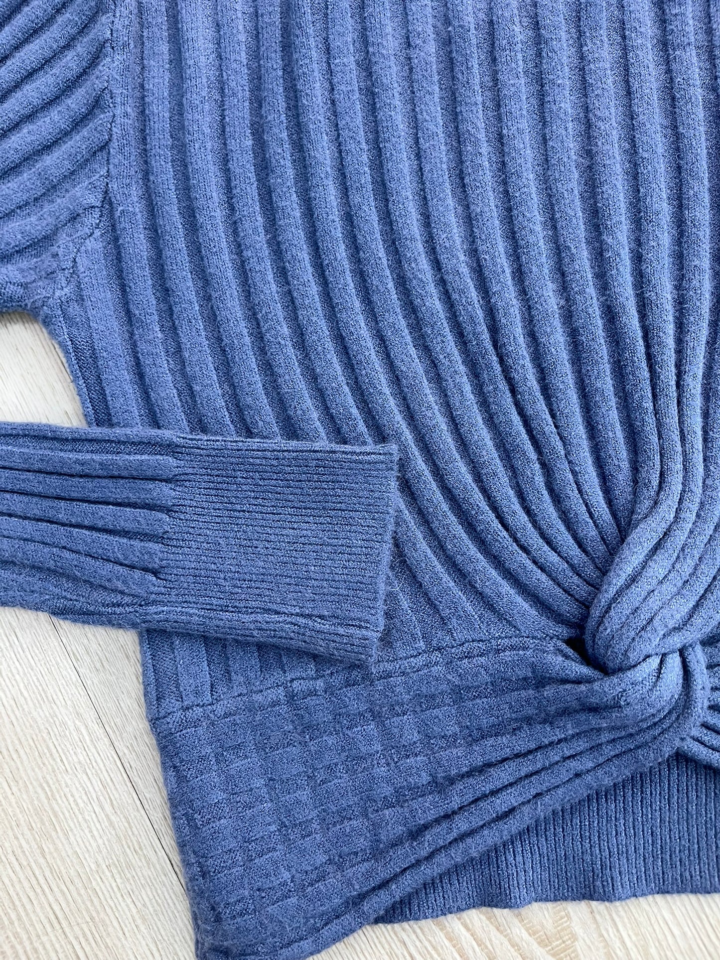 Jersey de nudo azul Mariona