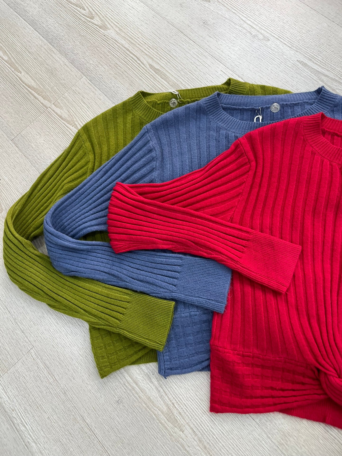 Jersey de nudo azul Mariona