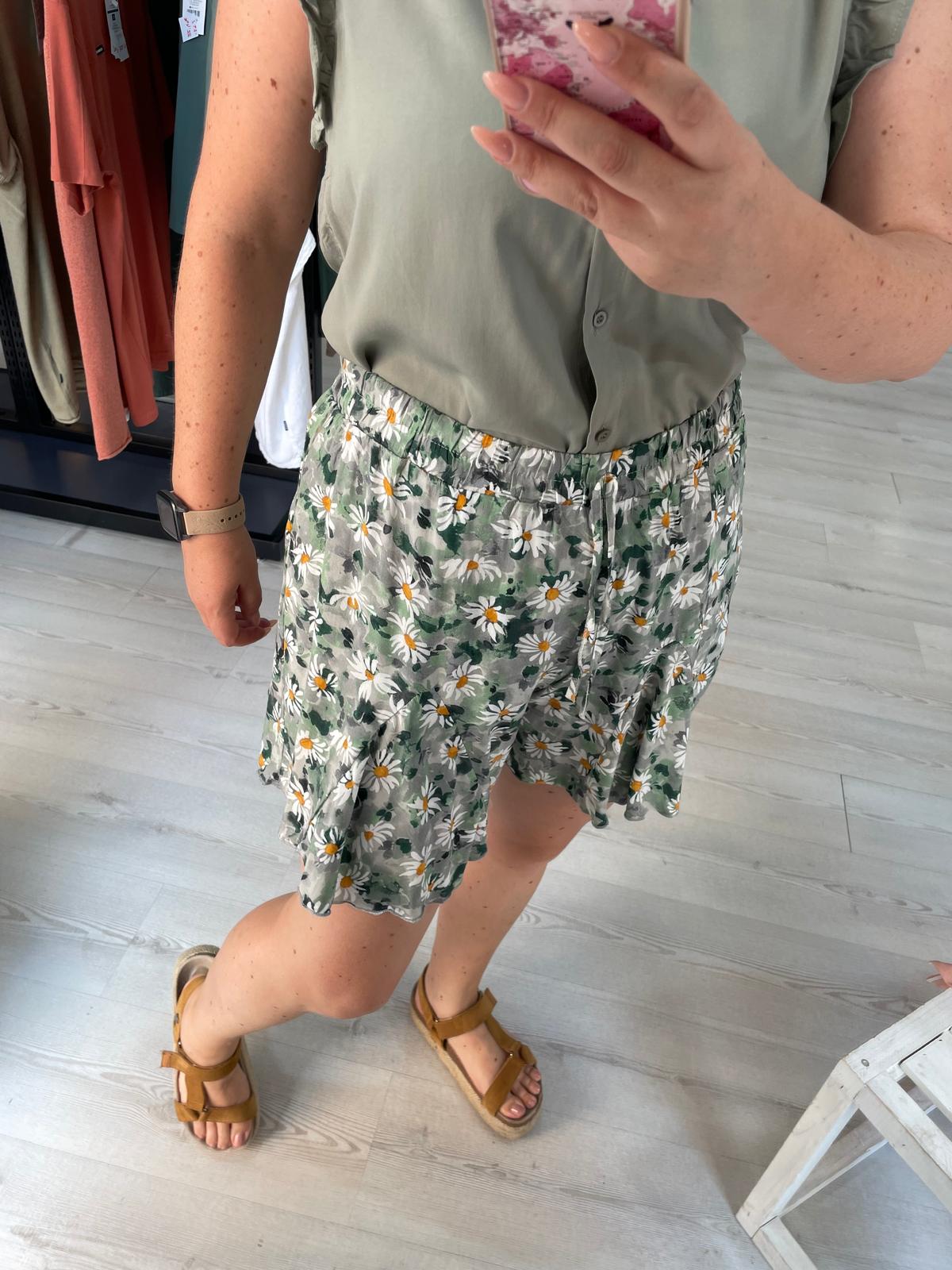 Short estampado verde Moana