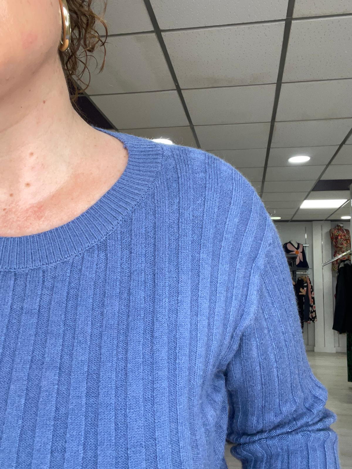 Jersey de nudo azul Mariona