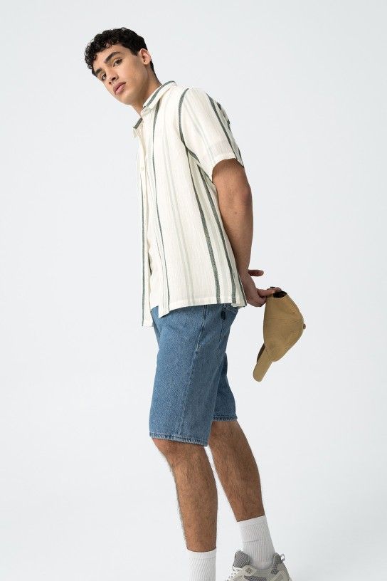 Camisa de rayas Meridian