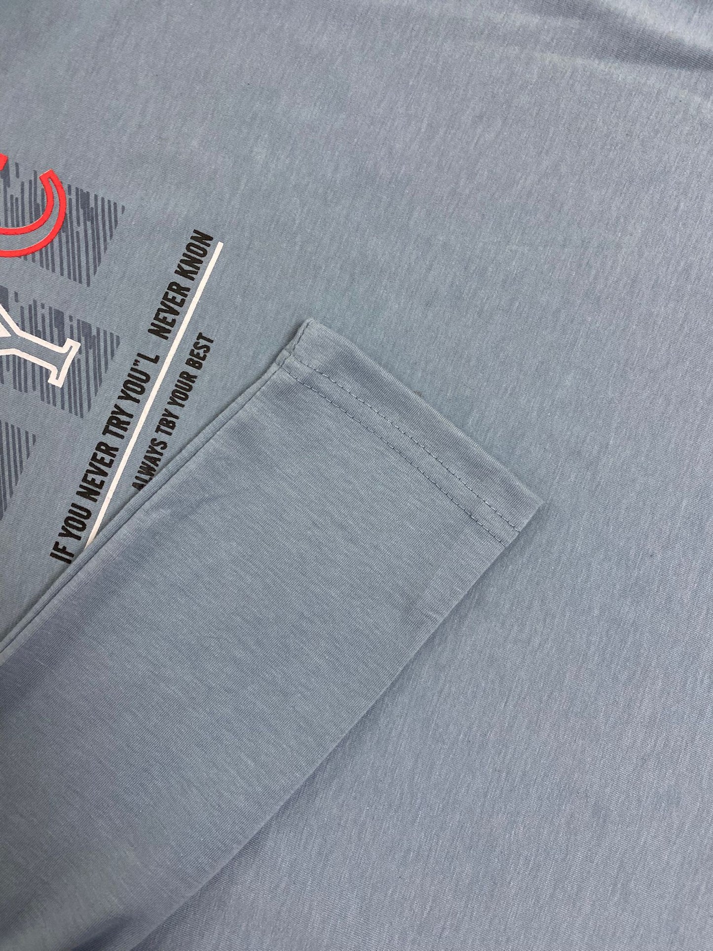 Camiseta azul Totel