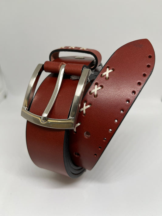 Cinturón Vaquetilla Cruz Camel