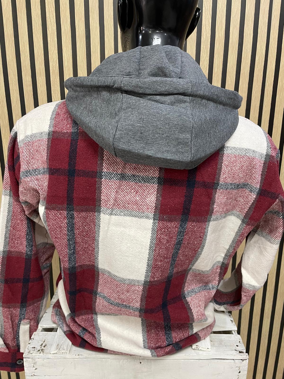 Sobrecamisa burdeos Jack