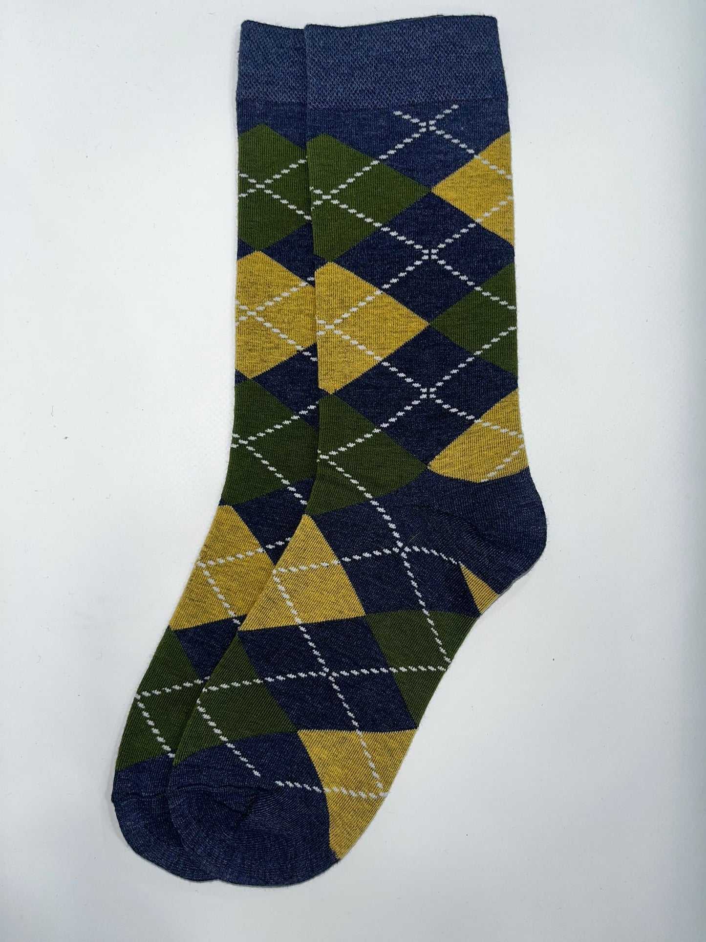 Calcetines Cuadros azul