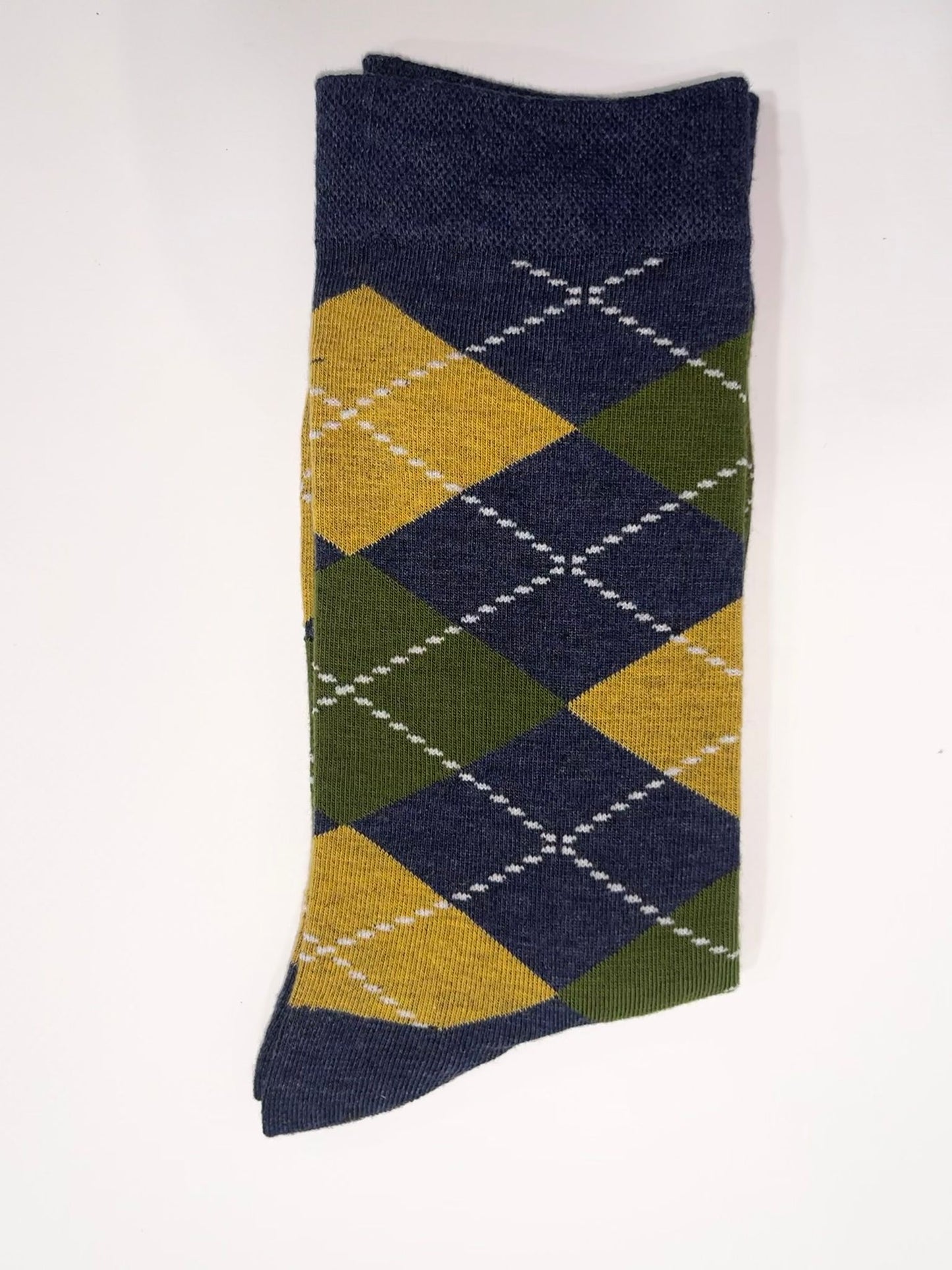 Calcetines Cuadros azul