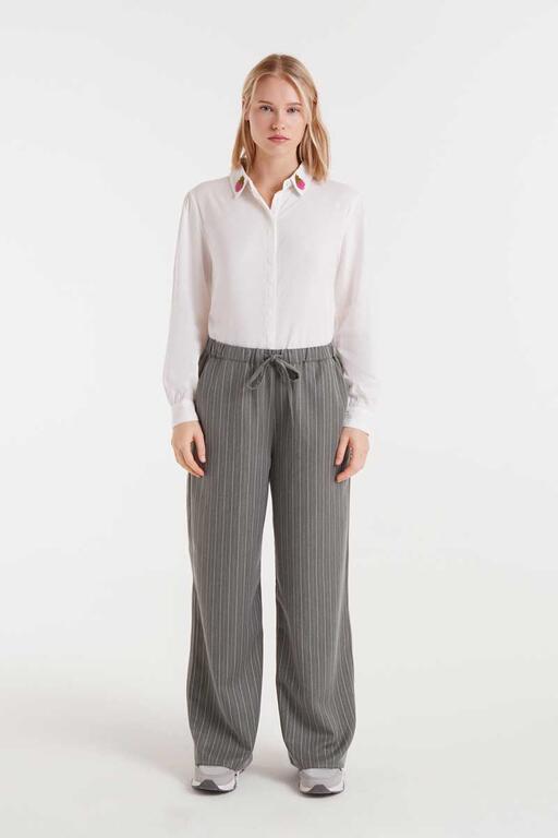 Camisa bordado fresas