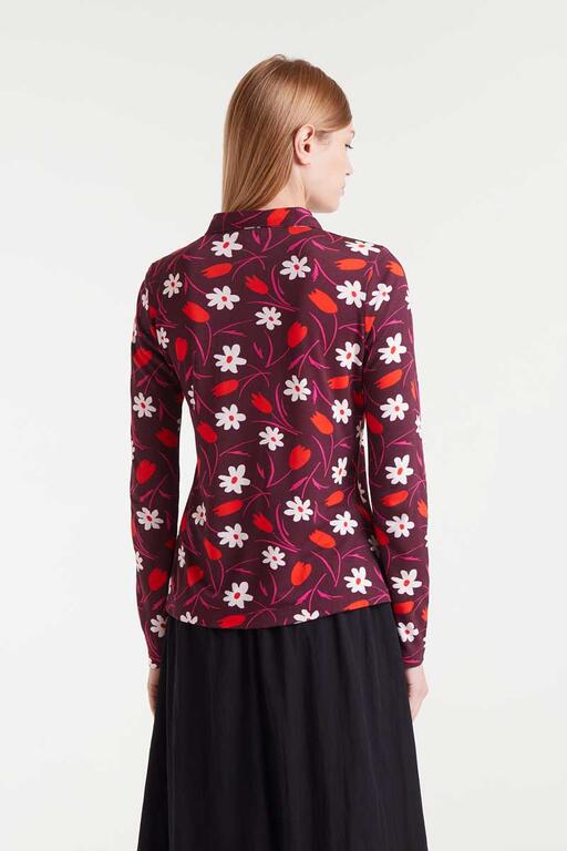 Camisa estampada Tulip