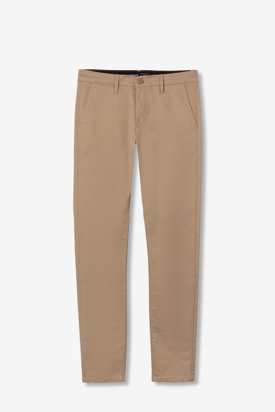 Pantalón chino camel