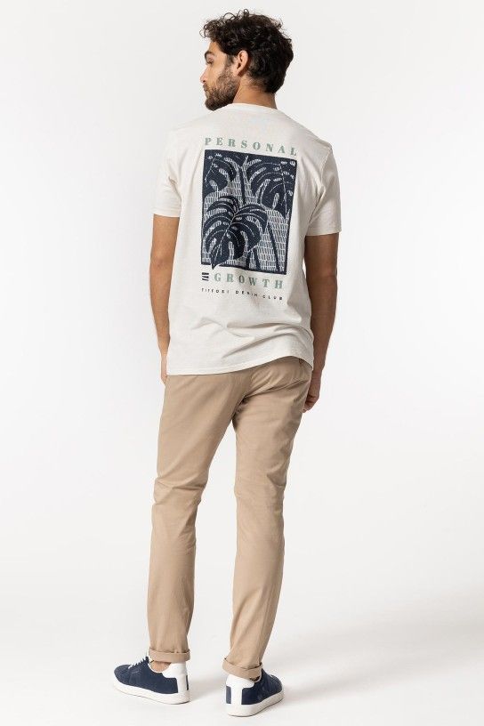 Pantalón chino camel