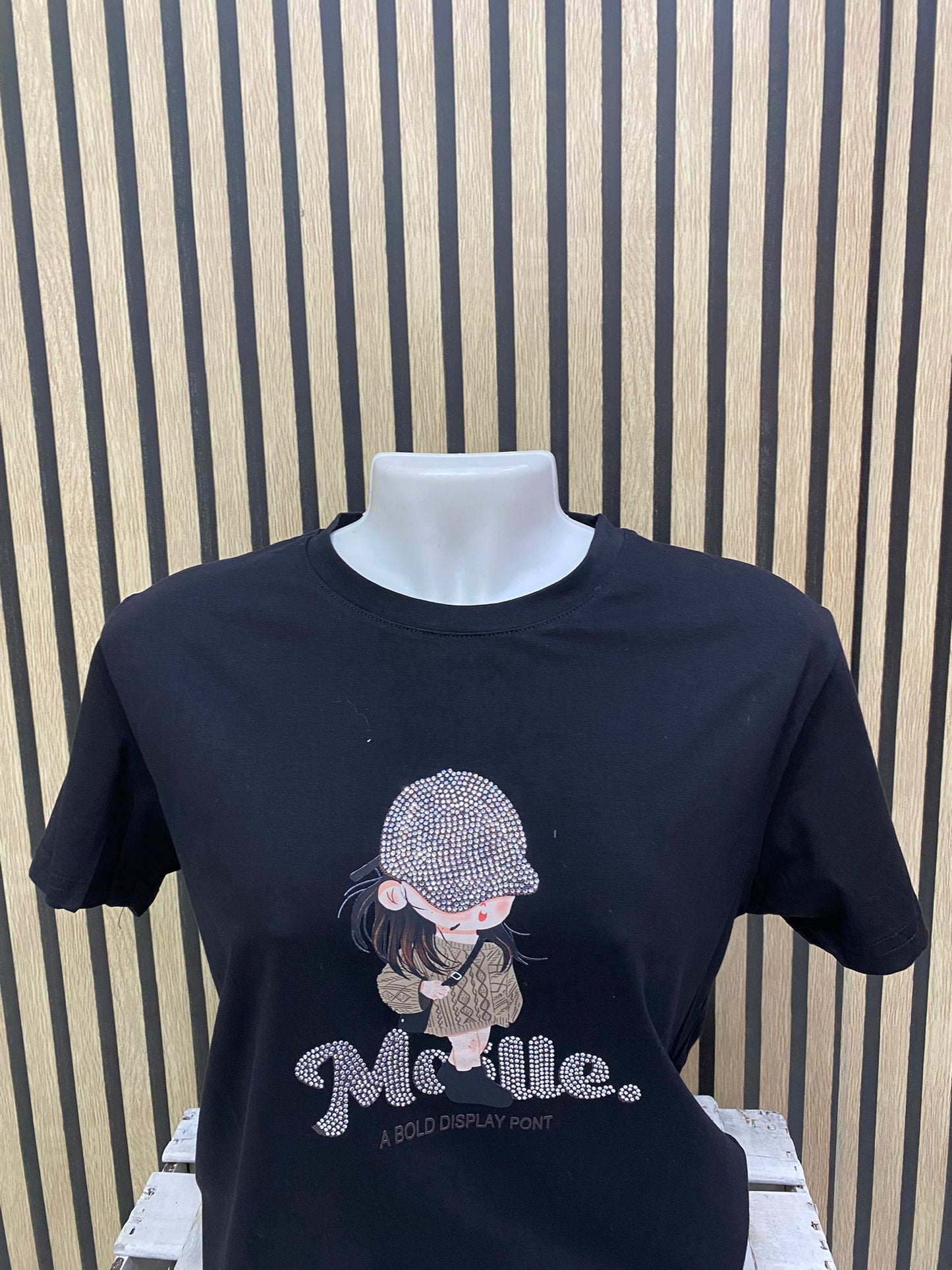 Camiseta negro Enzi