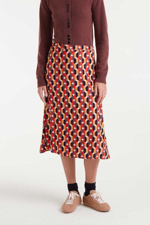 Falda midi Link