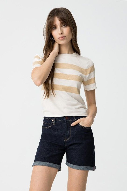 Bermuda denim oscuro Rachel