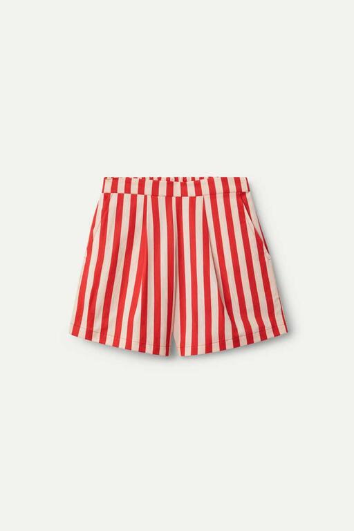Short Rayas rojas