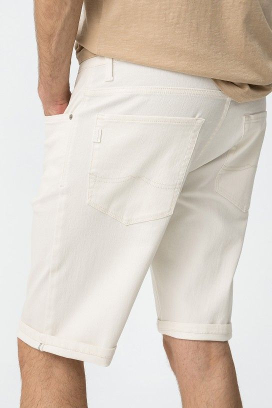 T-L.👉Bermuda slim  BLANCO