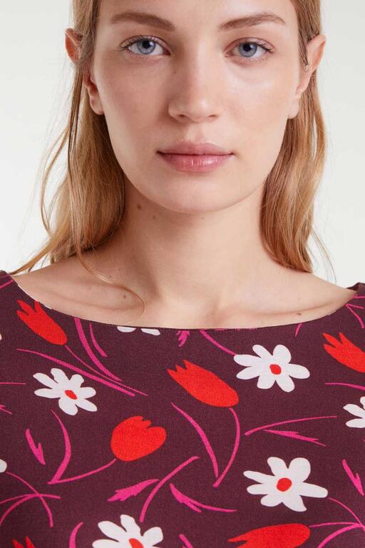 Top estampado Tulip