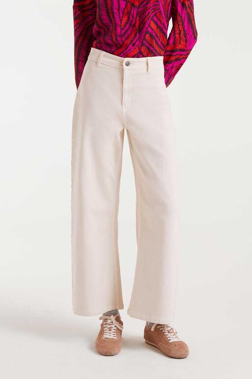 Pantalón vaquero blanco