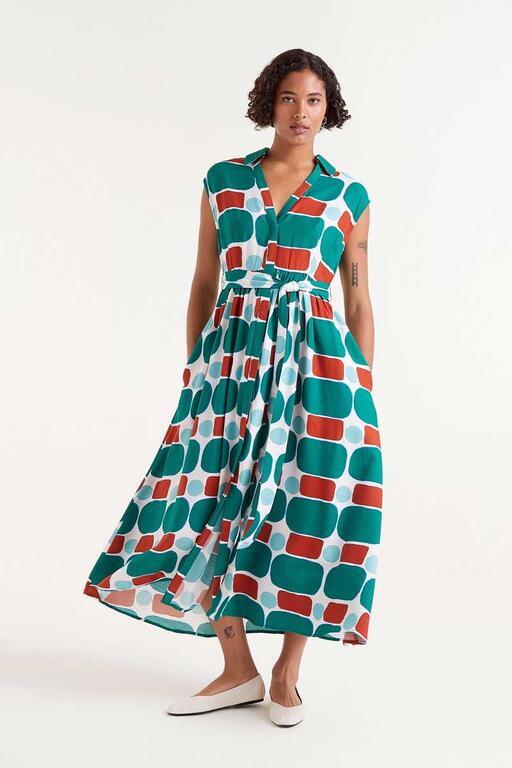 Vestido camisero Pepper Mint