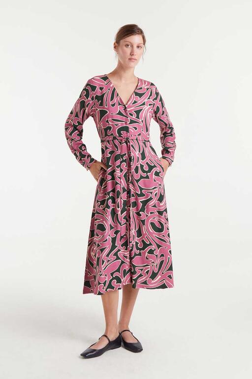 Vestido midi Pastures