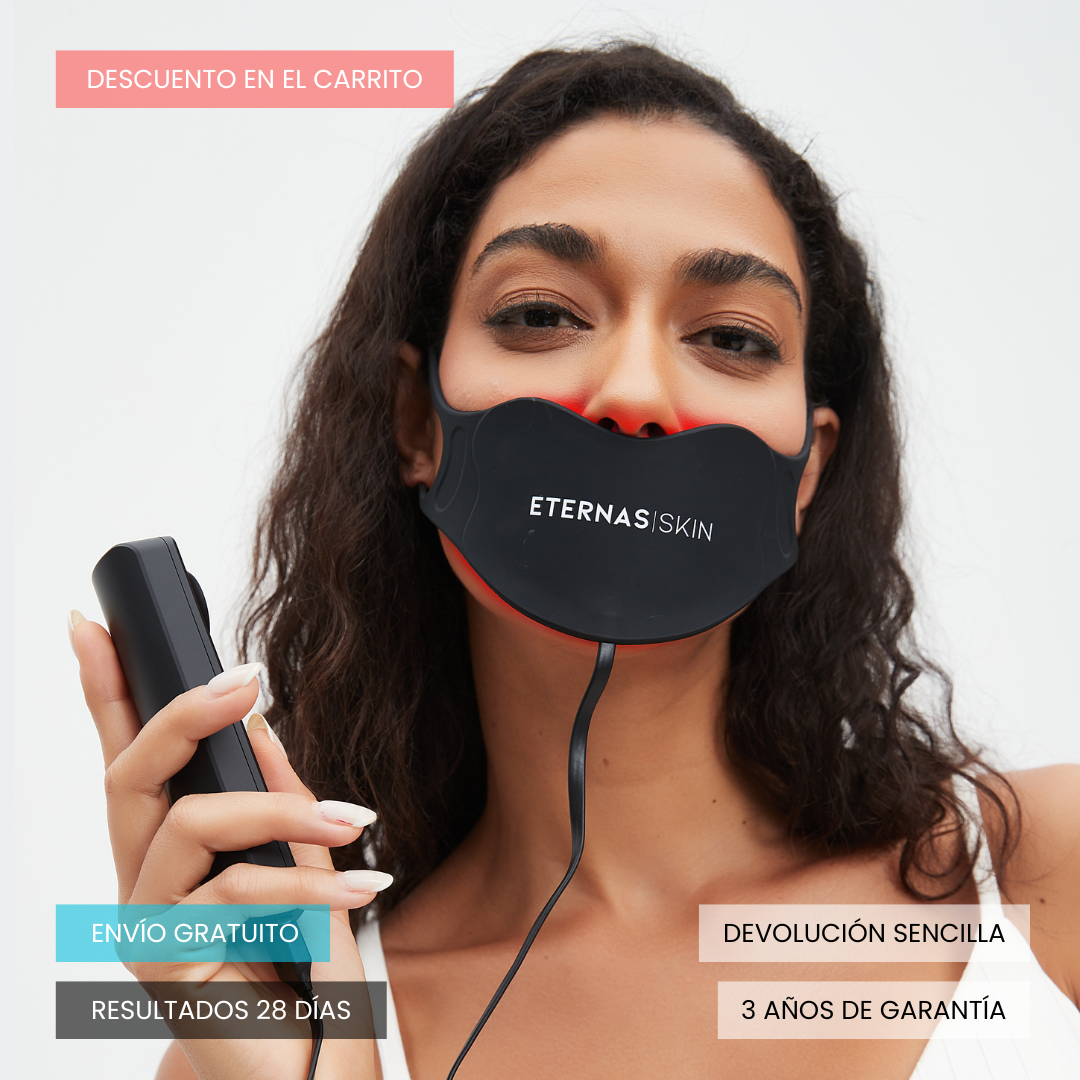 Máscara de Labios LED Infrarroja 850nm Silicona Médica