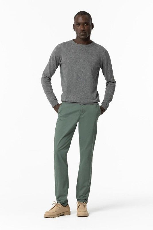 Pantalón chino verde