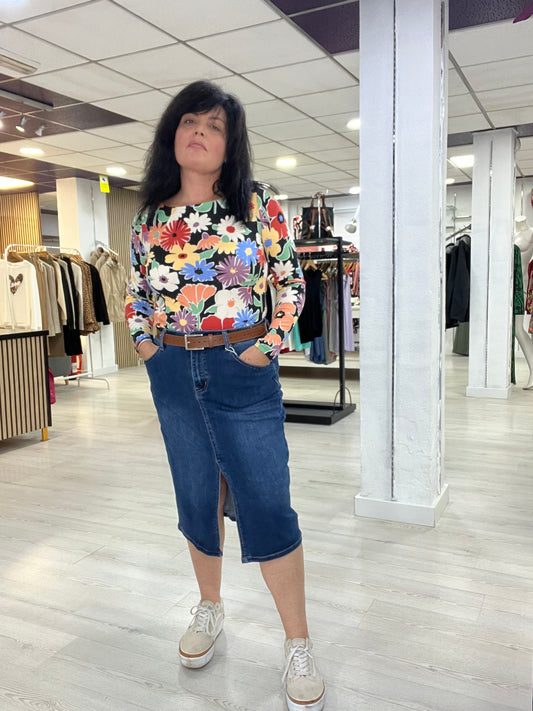 Falda vaquera Andalay