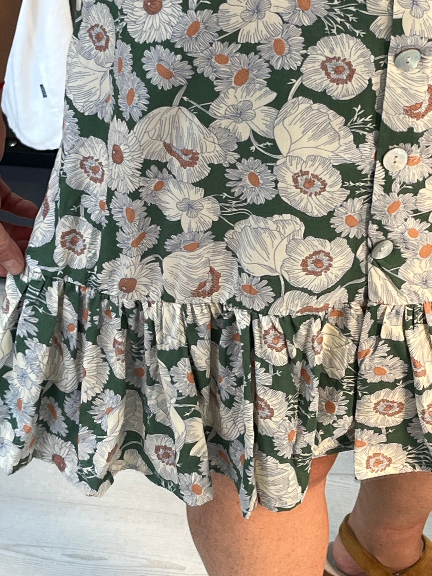 Vestido verde Aurora