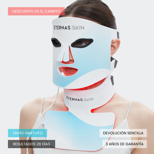 Kit Completo de Máscaras LED Infrarrojas 850nm – Silicona Médica para Rostro, Cuello y Escote