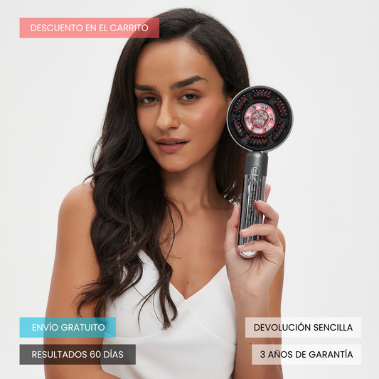 Peine Anticaída Capilar con Infrarroja y Microcorriente