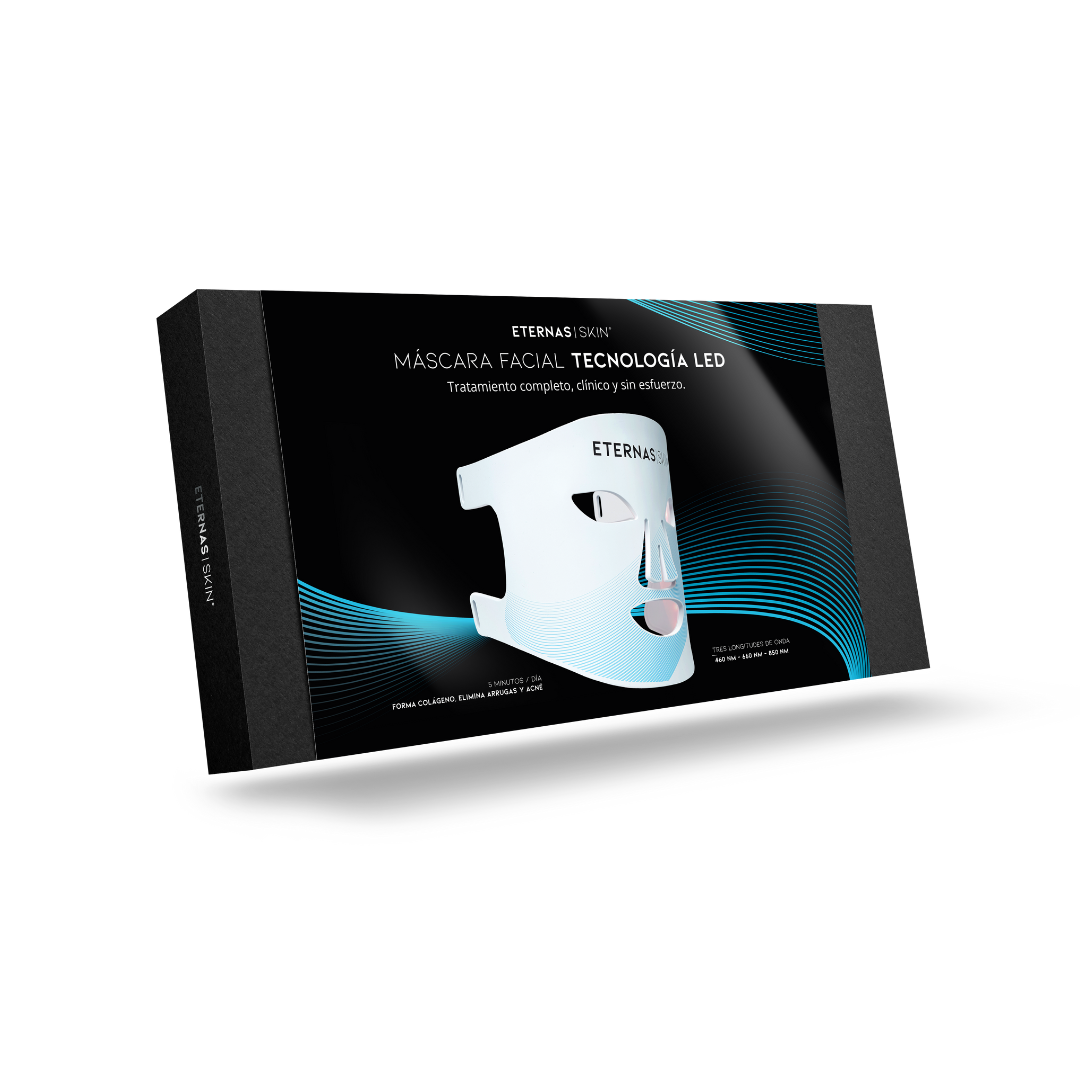 Kit Completo de Máscaras LED Infrarrojas 850nm – Silicona Médica para Rostro, Cuello y Escote