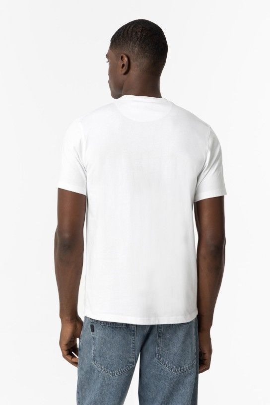 Camiseta básica blanca Clark