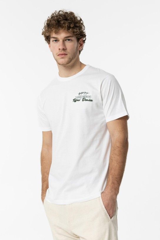 Camiseta blanca Rogan