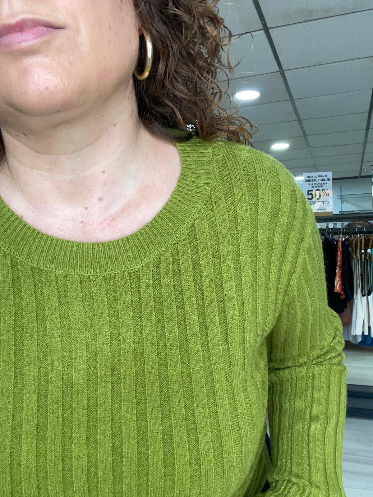 Jersey de nudo verde Mariona