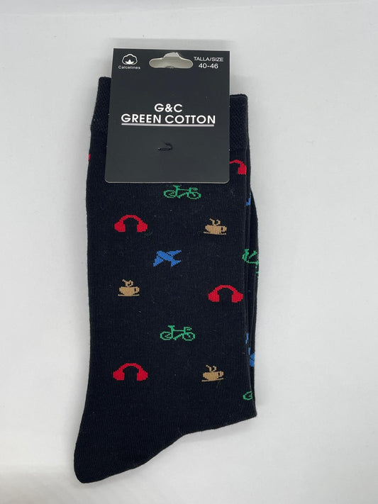 Calcetines negro Libre