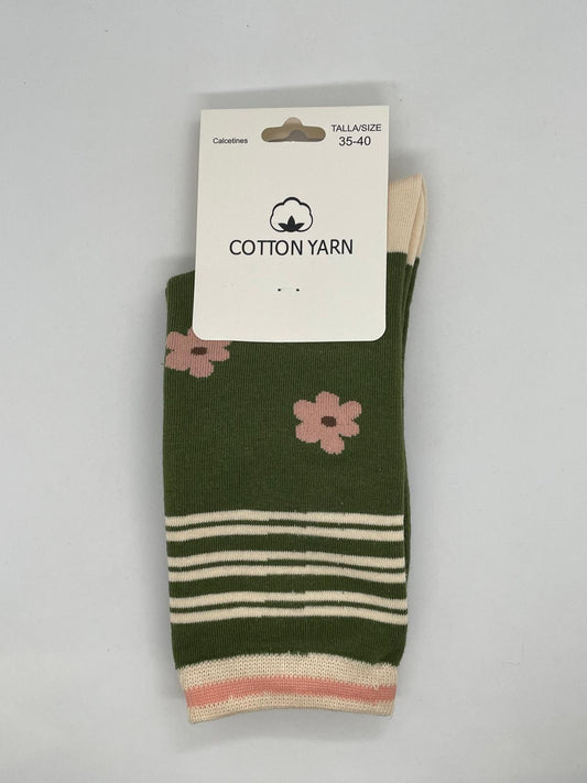 Calcetines rayas romance