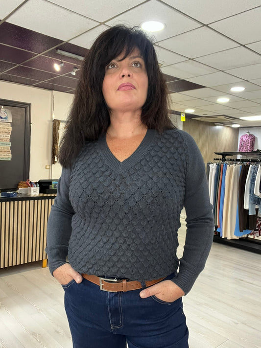 Jersey gris Rosalía