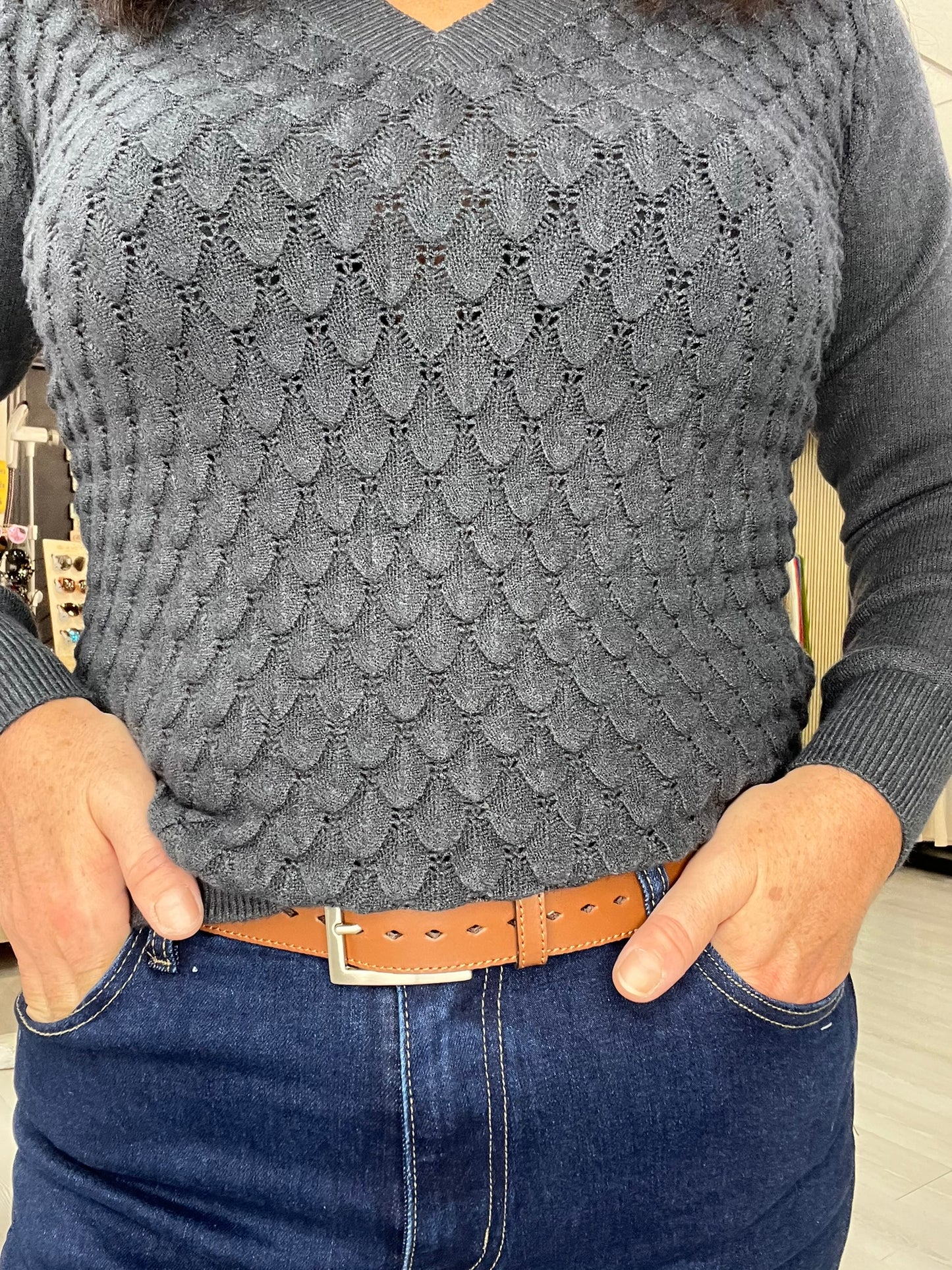 Jersey gris Rosalía