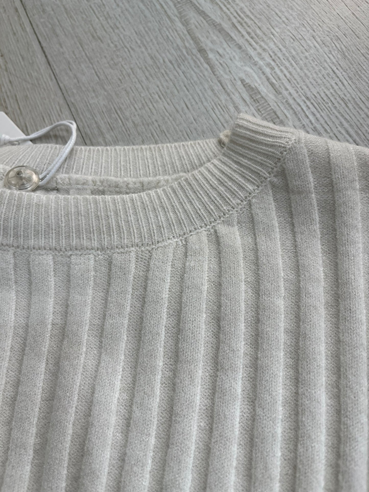 T-M/L👉Jersey de nudo blanco Mariona