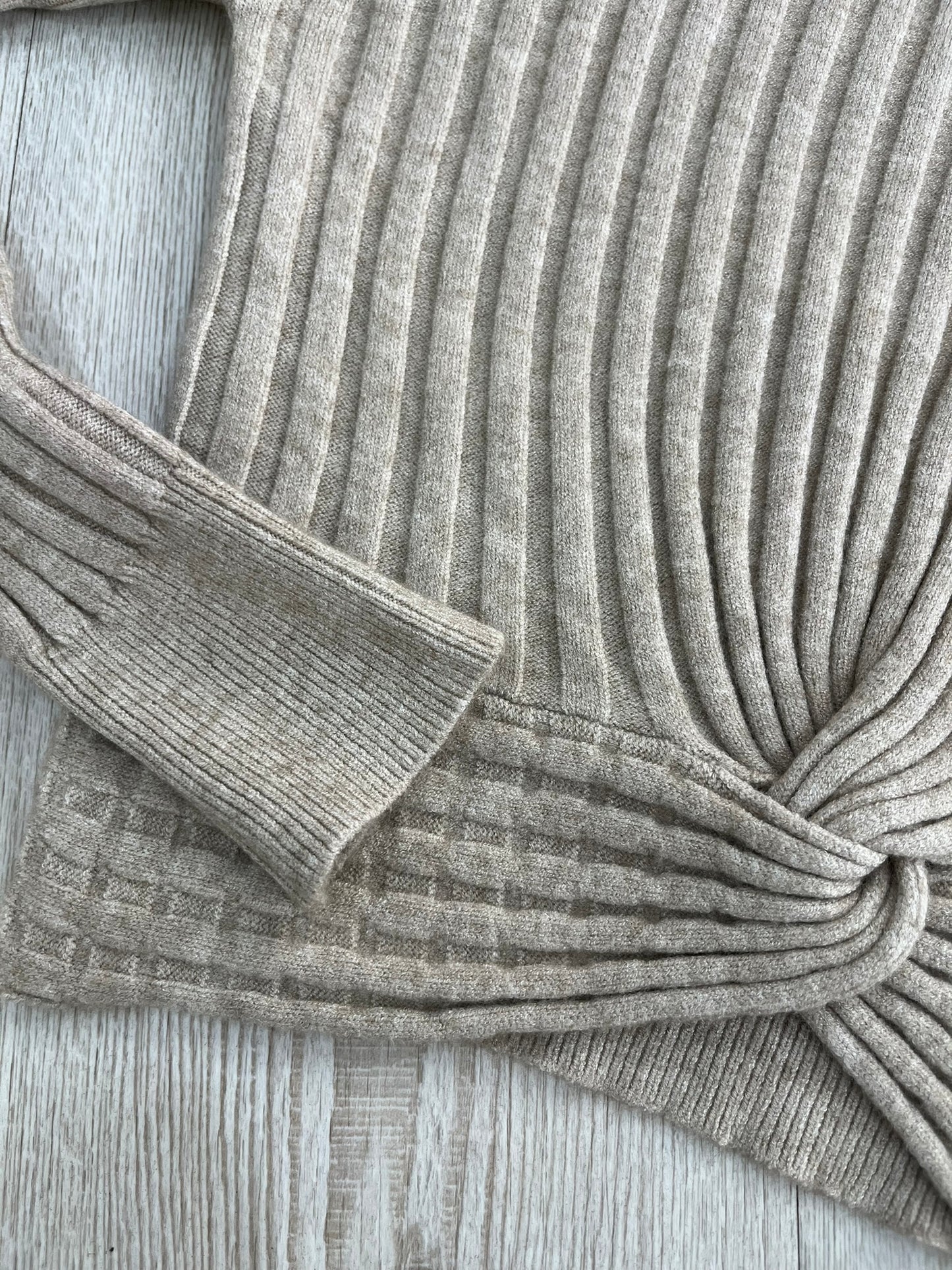 Jersey de nudo beig Mariona