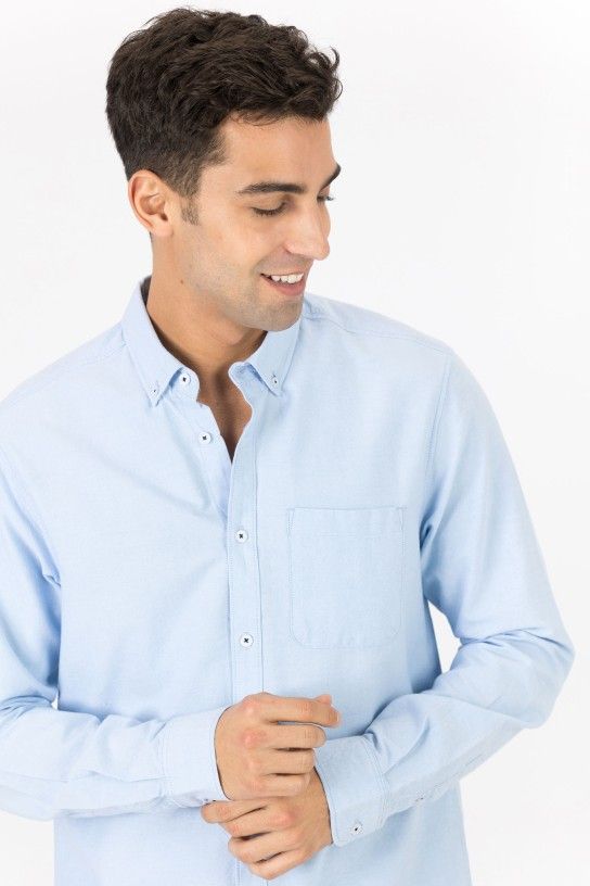 Camisa azul Tommy