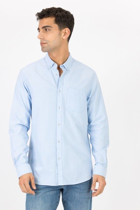 Camisa azul Tommy