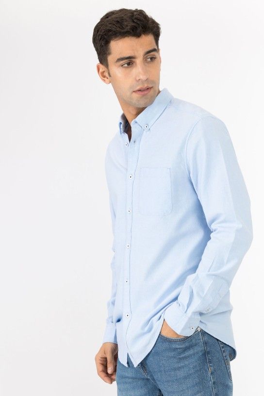 Camisa azul Tommy